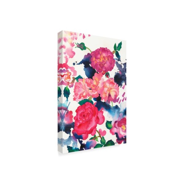 Carissa Luminess 'A Rose Is Just A Rose' Canvas Art,16x24